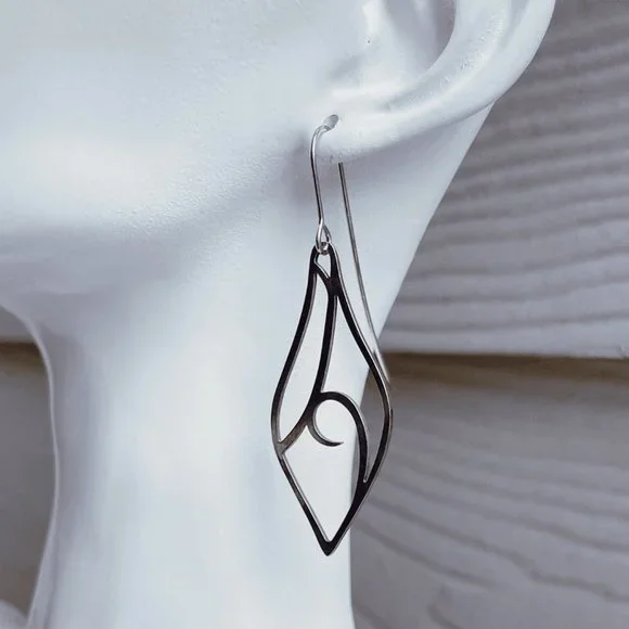 James avery store silver earrings